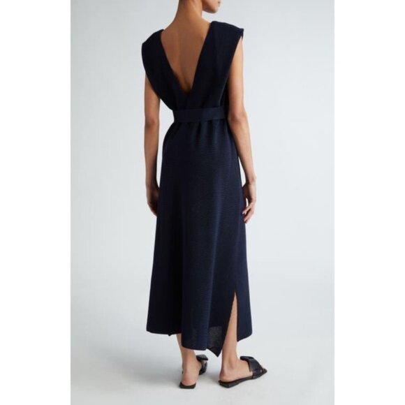 NEW CFCL WASHI NAVY SLEEVELESS DRESS SIZE 3/ US 10 - Picture 2 of 13